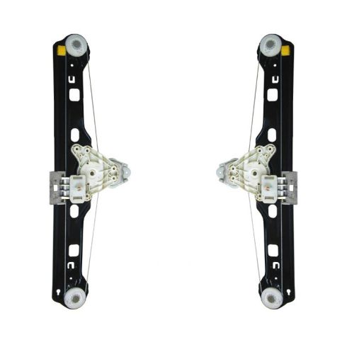 2001-04 Mercedes W203 C Class Power Window Regulator w/o Motor PAIR