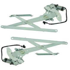 00-06 Toyota Tundra (Reg & Access Cab) Pwr Wdw Regulator w/Motor PAIR