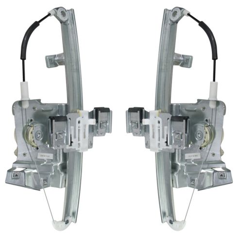 2006-10 Buick Lucerne Power Window Regulator w/Motor PAIR