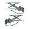 05-09 Chevy Colbalt 05-06 Pursuit 07-08 G5 Sedan Pwr Wdw Reg w/Mtr PAIR