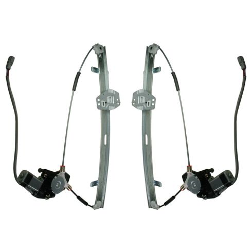 1999-02 Honda Odyssey Pwr Wdw Reg w/Motor PAIR