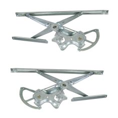 08-09 Toyota Highlander Pwr Wdw Reg w/o Motor PAIR