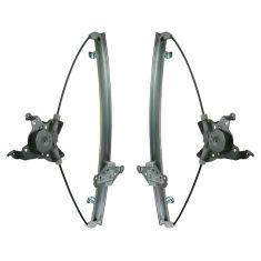 1999-02 Nissan Quest Pwr Wdw Reg w/o Motor PAIR