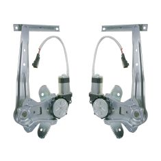 00-06 Nissan Sentra Pwr Wdw Reg w/Motor PAIR