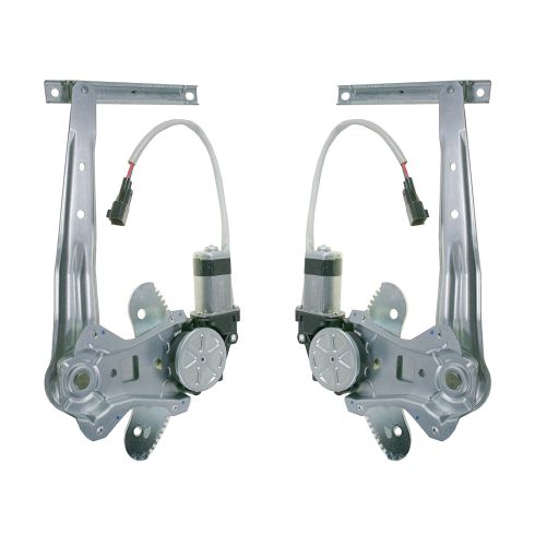 00-06 Nissan Sentra Pwr Wdw Reg w/Motor PAIR
