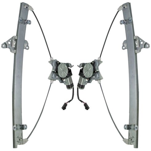 99-02 Nissan Quest Pwr Wdw Reg w/Motor PAIR