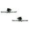 04-08 Chrysler Pacifica Power Window Regulator w/Motor PAIR