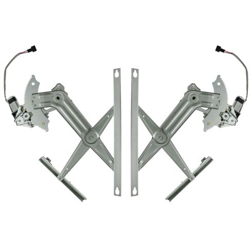 02-09 Dodge 1500 03-09 2500 3500 Pwr Wdw Reg w/Motor PAIR