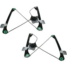 99-05 Pontiac Grand Am 99-04 Alero 4dr Pwr Wdw Reg w/o Mtr PAIR