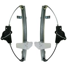 2004-08 Nissan Maxima Power Window Reg w/o Motor PAIR
