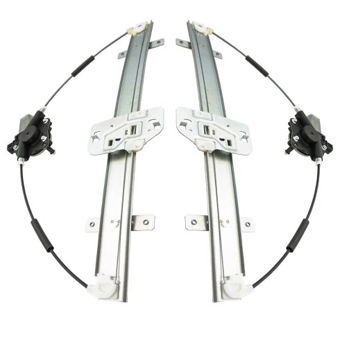 05-10 Honda Odyssey Pwr Wdw Regulator w/Motor PAIR