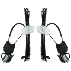 2000-01 Dodge Neon Power Window Regulator w/Motor PAIR