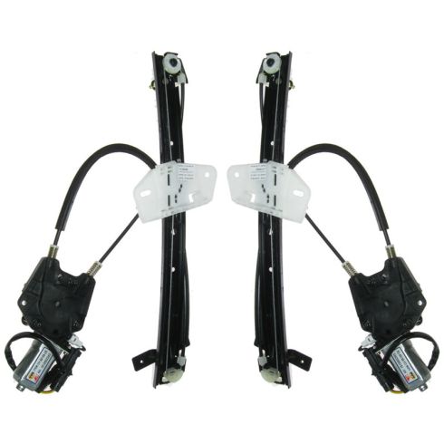 2000-01 Dodge Neon Power Window Regulator w/Motor PAIR