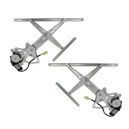 2005-11 Toyota Tacoma LF; Tacoma Double Cab LR Pwr Wdw Regulator w/Motor PAIR