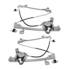 2004-06 Pacifica Power Window Regulator w/Motor Front PAIR