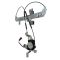 2004-02 Escalade, 2000-04 Tahoe, 2000-04 Yukon Pwr Wdw Regulator w/Motor Rear PAIR