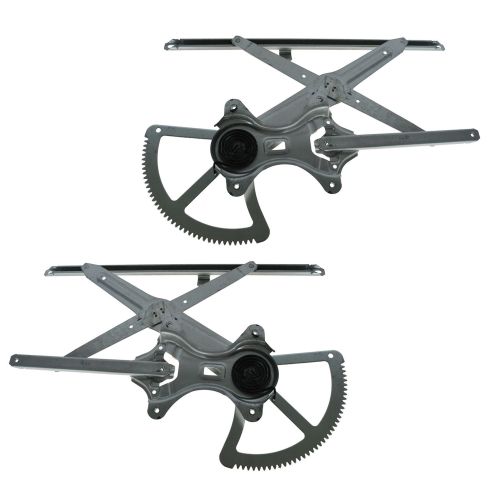 2003-09 Toyota 4Runner, Lexus GX470; 07-11 FJ Cruiser Pwr Wdw Reg w/o Motor Front PAIR