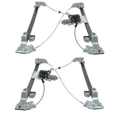 04-08 F150 4dr; 06-08 Lincoln Mark LT Power Window Regulator PAIR
