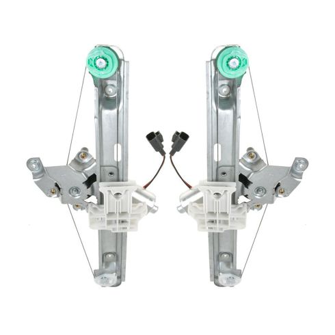 2005 (from 6/6/05)-08 Chevy Malibu Power Window Regulator w/Motor Rear PAIR