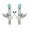 2005 (from 6/6/05)-08 Chevy Malibu Power Window Regulator w/Motor Rear PAIR