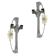 06-11 Fusion, Milan,10-11 Hybrid; 07-11 MKZ; 06 Zephyr Rear Door Power Window Rear PAIR