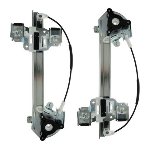 00-05 Buick Lesabre Rear Door Window Regulator w/o Motor PAIR