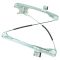 00-07 Ford Focus (exc Coupe) Front Door Window Regulator w/o Motor PAIR