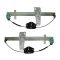00 (from 3/10/00)-04 Jeep Grand Cherokee Front Door Window Regulator w/o Motor PAIR