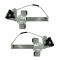 00-05 Pontiac Bonneville Rear Door Window Regulator w/o Motor PAIR