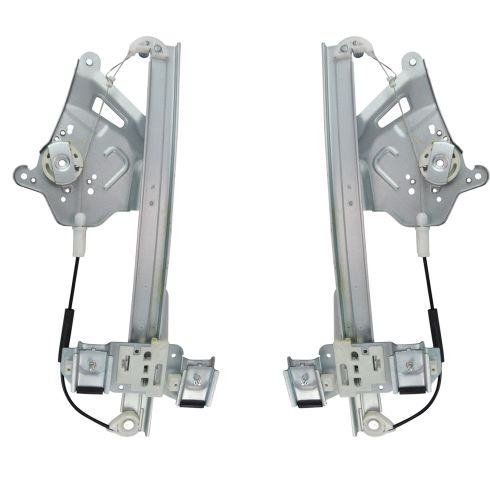 00-05 Buick Lesabre Front Door Power Window Regulator (w/o Motor) PAIR