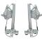 00-05 Buick Lesabre Front Door Power Window Regulator (w/o Motor) PAIR