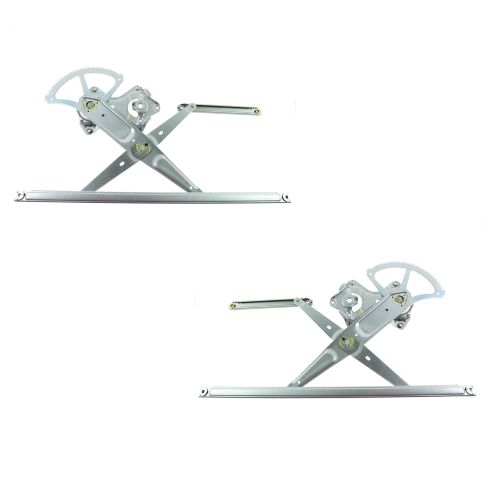 07-12 Lexus ES350 Front Door Power Window Regulator w/o Motor PAIR