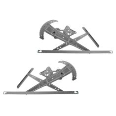 97-01 Honda CR-V Front Door Power Window Regulator w/o Motor PAIR