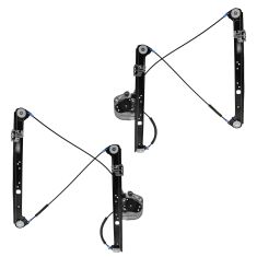 00-06 BMW X5 Power Window Regulator w/o Motor Pair