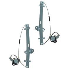 03-06 Acura MDX Front Door Power Window Regulator w/Motor RF (HQ)