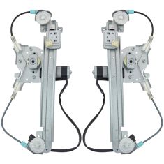97-04 Chevy Malibu Window Regulator with Motor for Rear Pair (HQ)