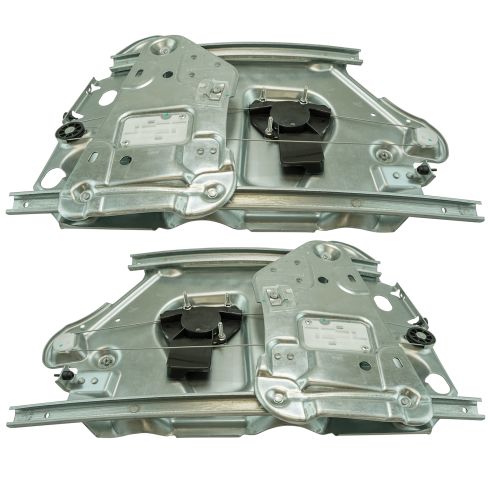 01-06 Chrysler Sebring Convertible (Rear 1/4 Panel Mtd) Power Windor Regulator (w/o Motor) Pair