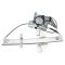 99-04 Alero; 99-05 Grand Am 4DR Front & Rear Door Pwr Wdw Reg w/Motors & Sash Clip Kit (Set of 12)