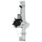 Front Rear Window Reg w Motor 4pc Set