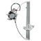 Front Rear Window Reg w Motor 4pc Set