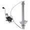 Front Rear Window Reg w Motor 4pc Set