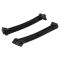 86-96 Chevy Corvette Convertible Verticle Side Rail Mounted (Factory Style LATEX) Weatherstrip PAIR