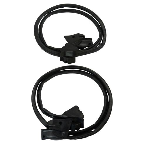 82-88 Monte Carlo; 81-87 Pontiac Grand Prix Door Seal Weatherstrip PAIR
