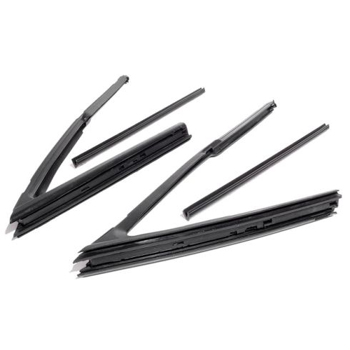 1964-65 Vent Window Weatherstrip set Convertible & 2 Door Hardtop