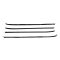 Camaro Firebird Window Sweeps w opt decor trim 4pc set