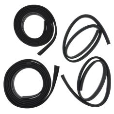 Chevy II 2 door sedan Glass Run Channel Kit