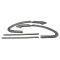 81-85 Chevy GMC Trucks Vent Glass Weatherstrip Seal Kit (2 Piece Design)