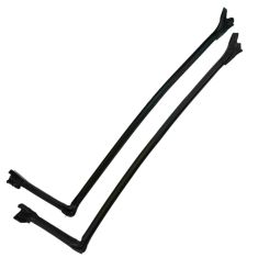 94-04 Ford Mustang Coupe (Body Mounted) Door Upper Weatherstrip Seal PAIR