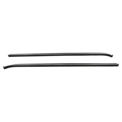 73-77 Chevy Monte Carlo Door Outer Belt Weatherstrip Felt PAIR