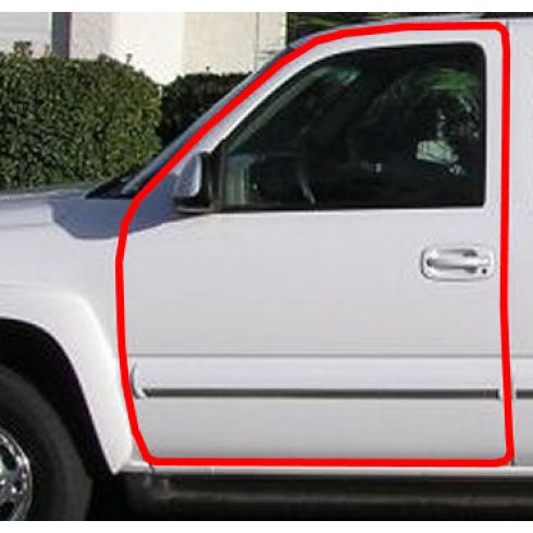 A-Premium Front Left - Door Weatherstrip Seal Compatible With Chevrolet